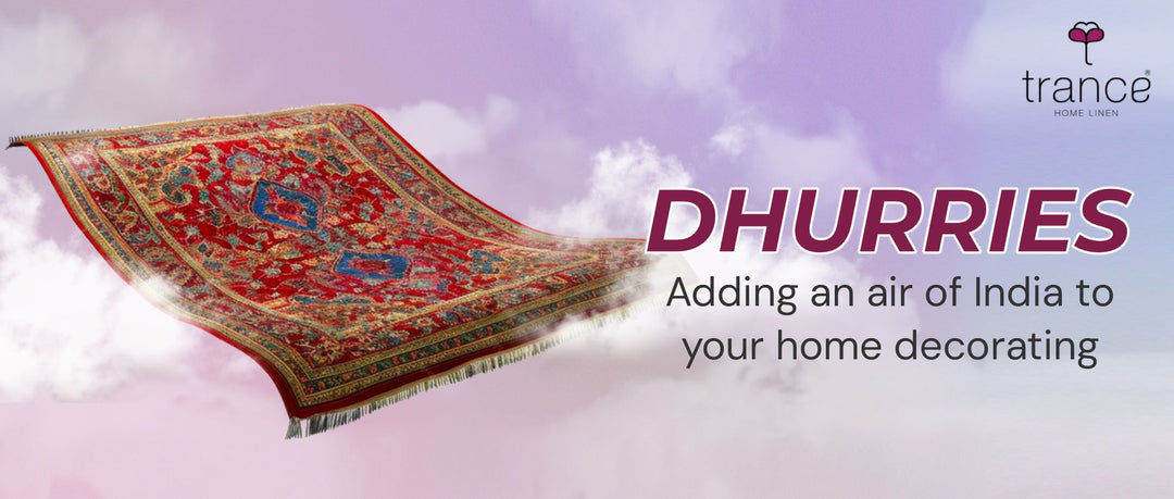 DHURRIES - Adding an air of India to your home decorating