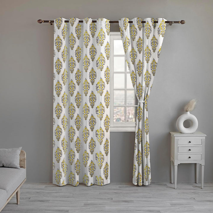 Duck Cotton Printed Curtains (100% Cotton)