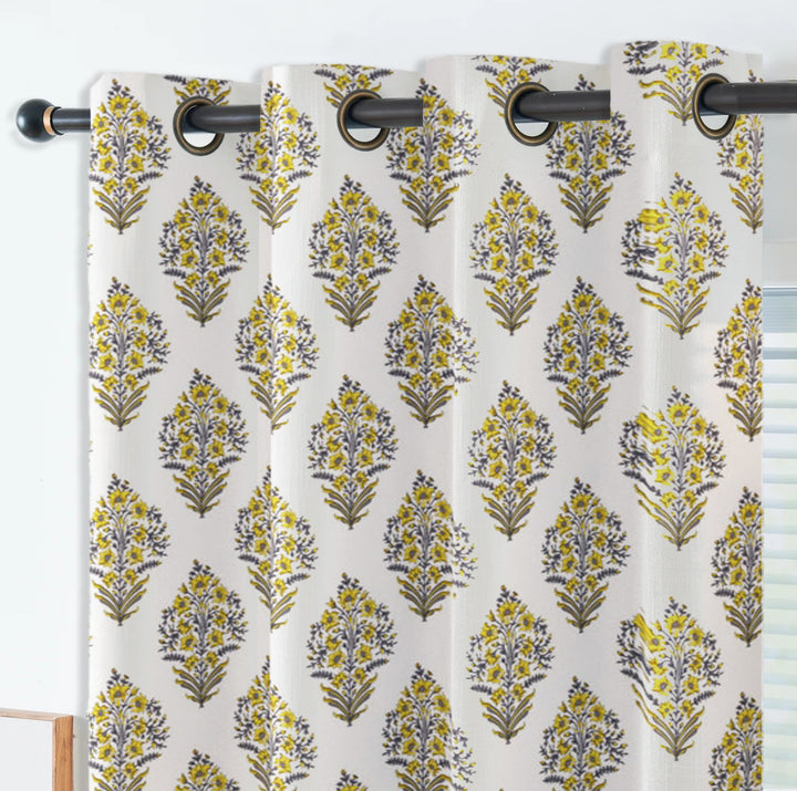 Duck Cotton Printed Curtains (100% Cotton)