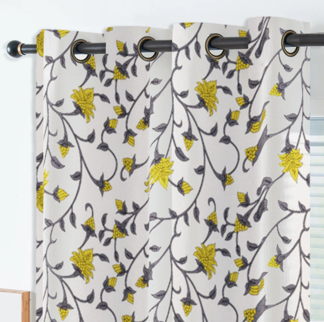 Duck Cotton Printed Curtains (100% Cotton)