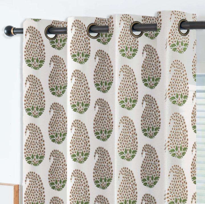 Duck Cotton Printed Curtains (100% Cotton)