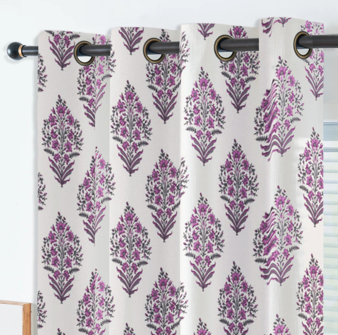 Duck Cotton Printed Curtains (100% Cotton)