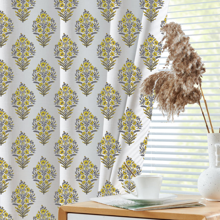 Duck Cotton Printed Curtains (100% Cotton)