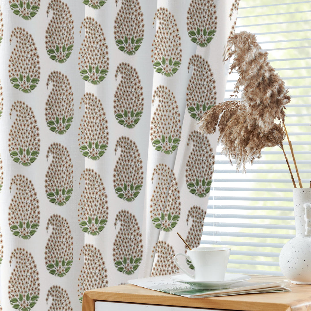 Duck Cotton Printed Curtains (100% Cotton)