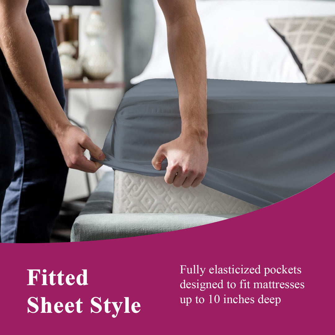 Antibacterial Hypoallergenic Silky Bamboo Waterproof Mattress Protector