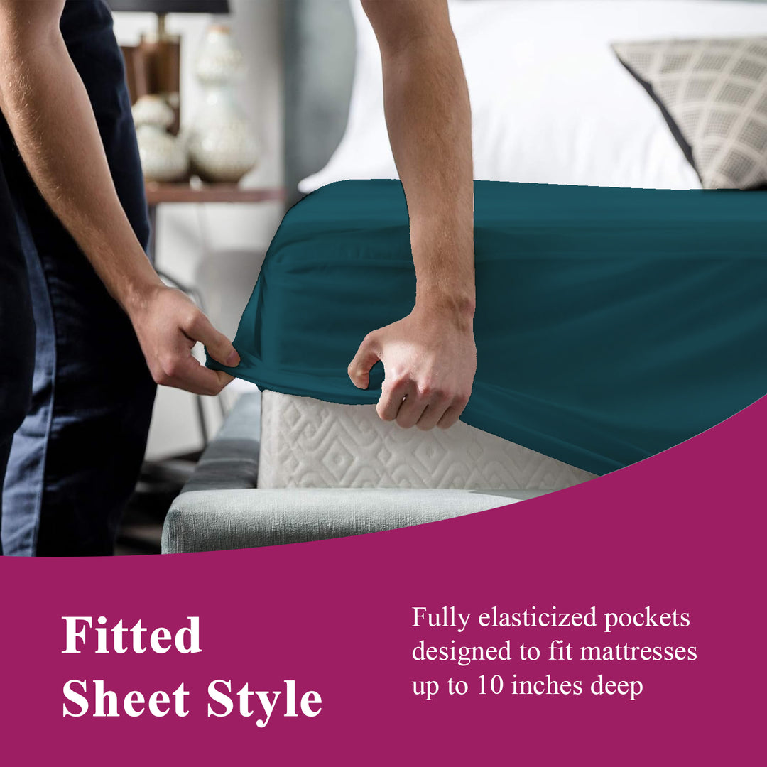 Antibacterial Hypoallergenic Silky Bamboo Waterproof Mattress Protector