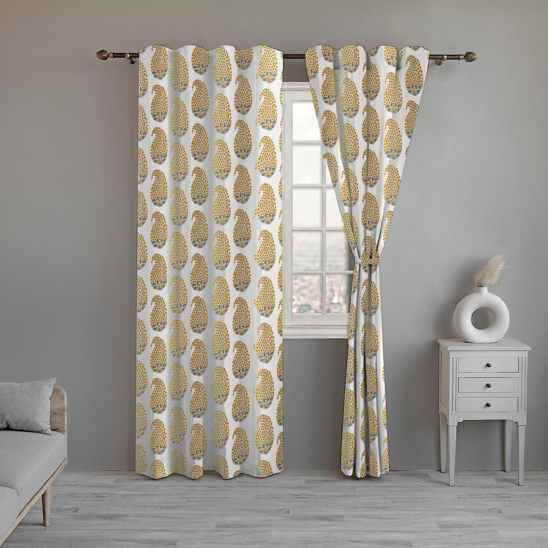 Duck Cotton Printed Curtains (100% Cotton)