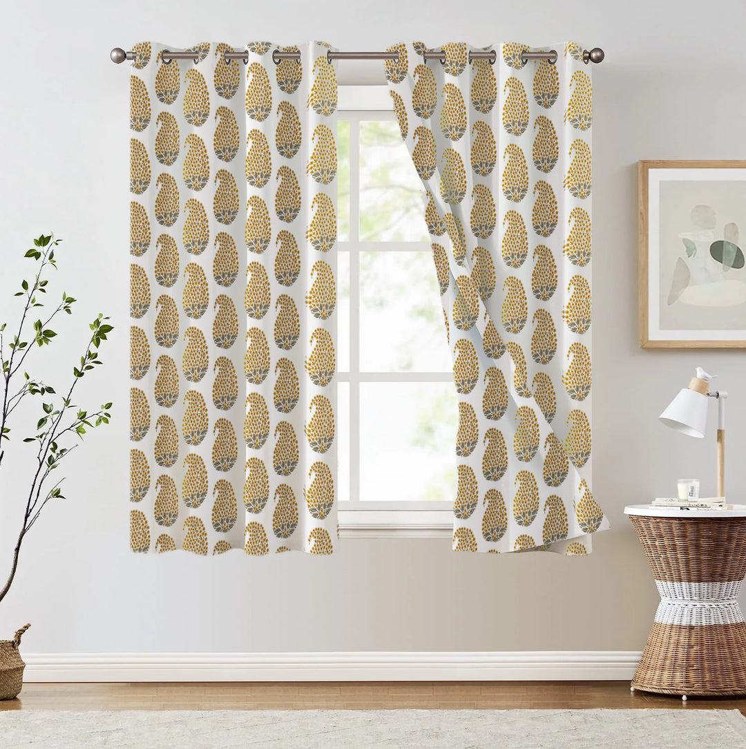 Duck Cotton Printed Curtains (100% Cotton)