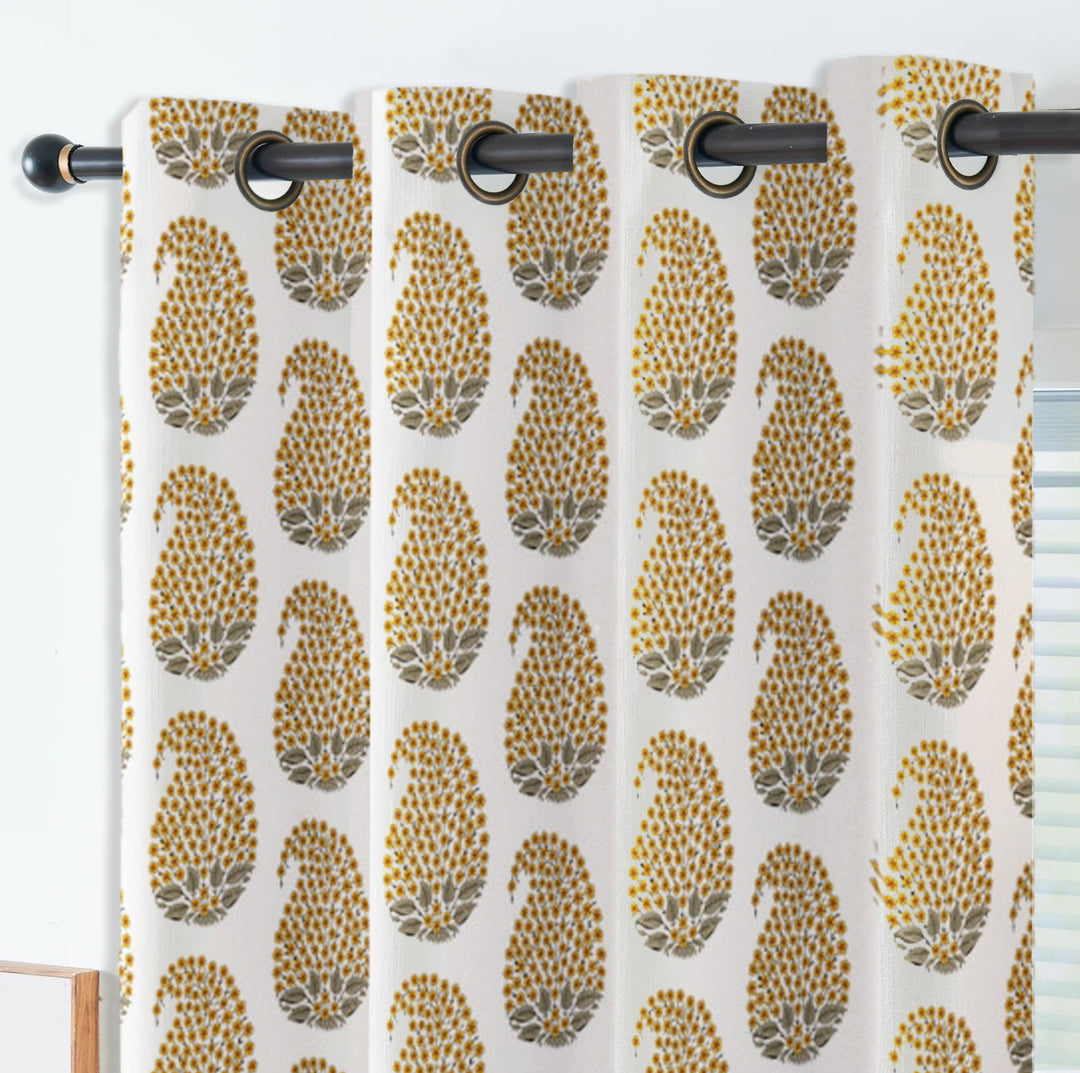 Duck Cotton Printed Curtains (100% Cotton)