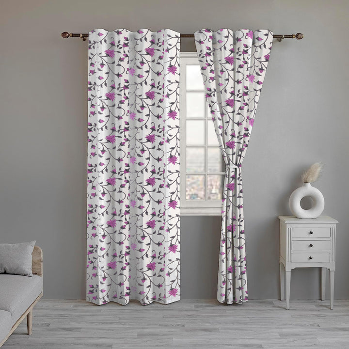 Duck Cotton Printed Curtains (100% Cotton)